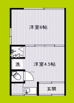 安立２丁目文化住宅 間取り