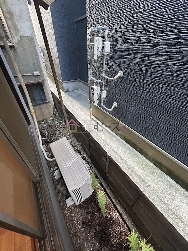 安立２丁目文化住宅 ベランダ