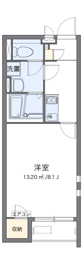 クレイノコンフォート上本町Ⅱ 間取り