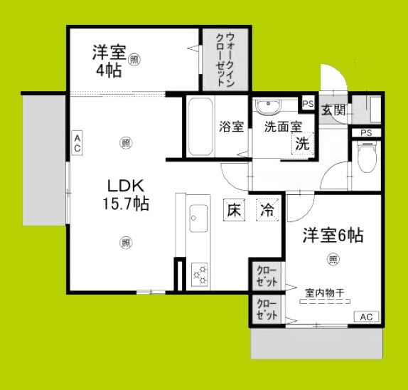 aisance千里丘 間取り