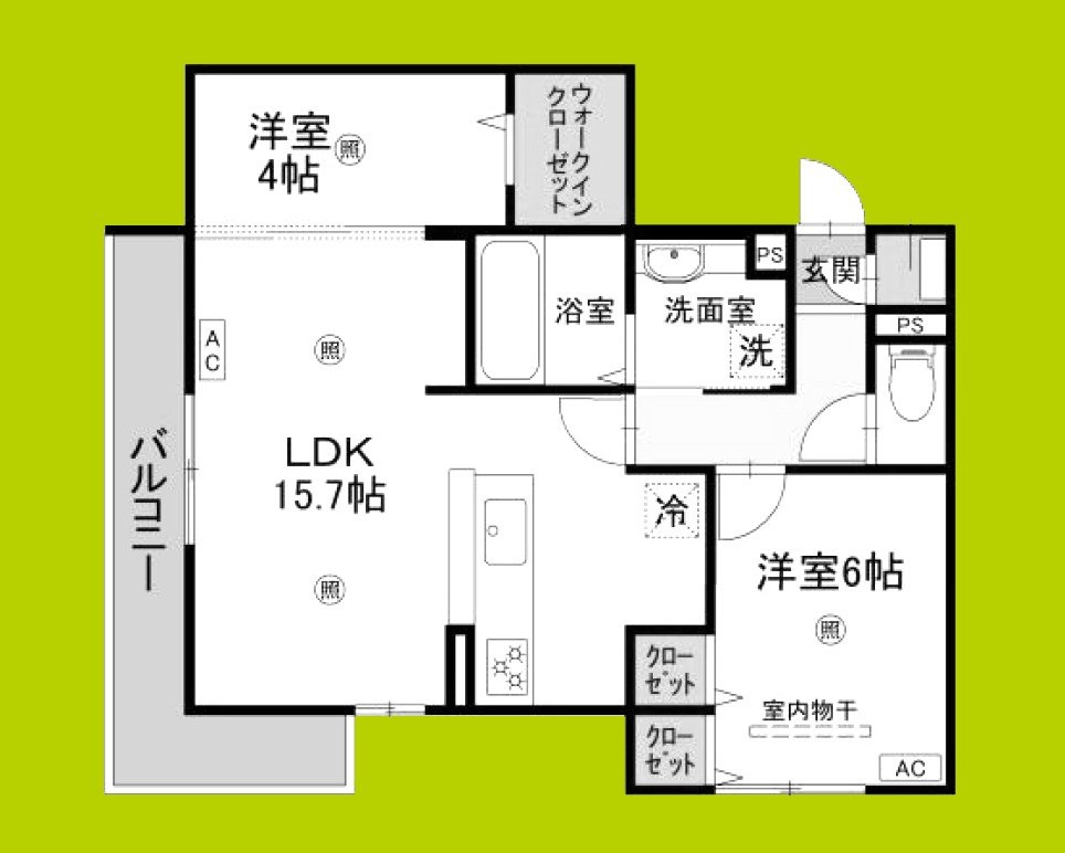 aisance千里丘 間取り