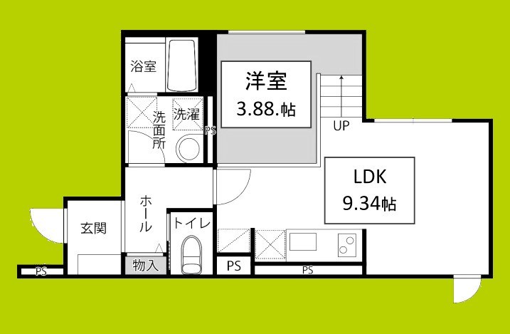 キャルムコート高槻富田 間取り