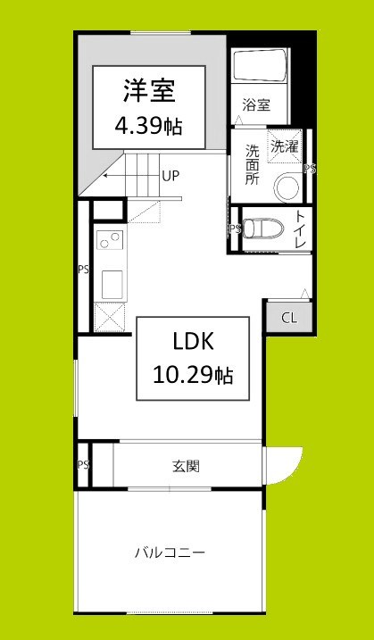キャルムコート高槻富田 間取り
