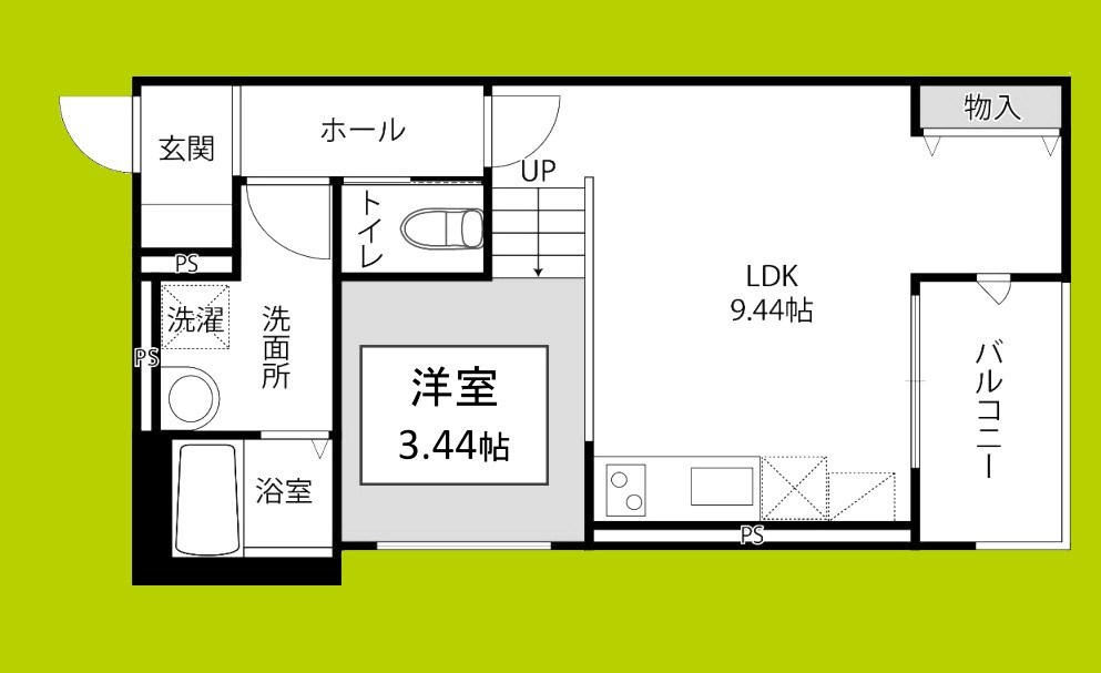 キャルムコート高槻富田 間取り