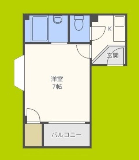 シャルマンJS 間取り