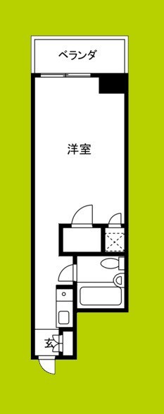 ライオンズマンション難波南第2 間取り