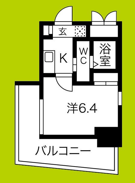 ラシュレエグゼ夕陽丘 間取り