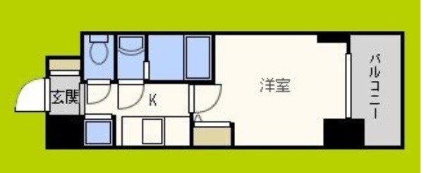 エスライズ難波EAST 間取り