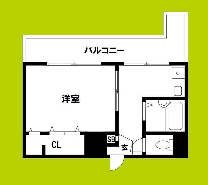 ヴィラ弐番館 間取り