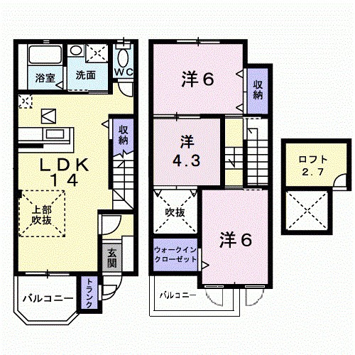 グリーンヒル 間取り