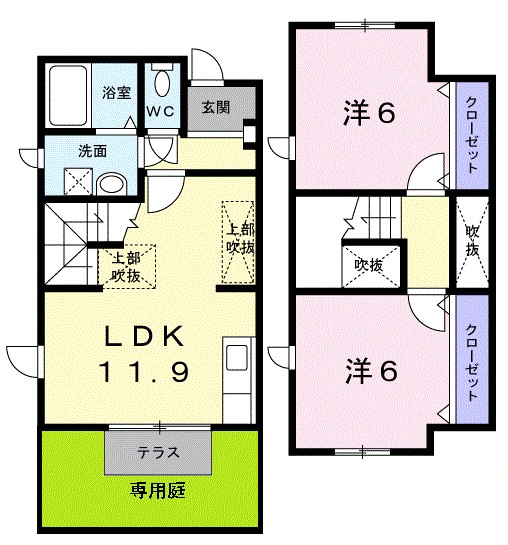ＰＡＩＲ（ピア） 間取り