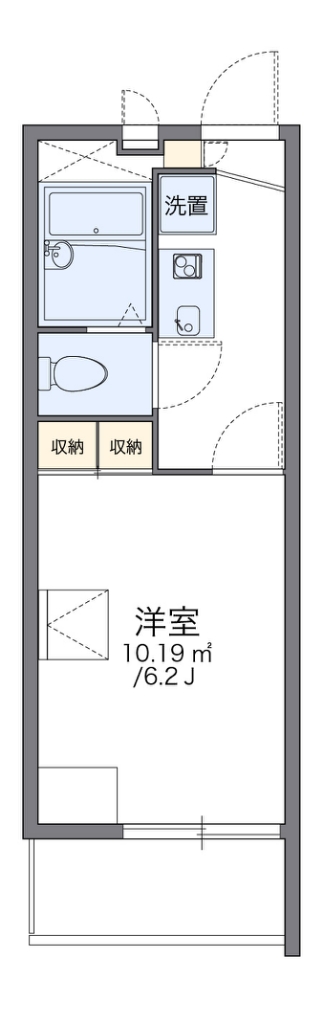 レオパレス長橋タウン 間取り