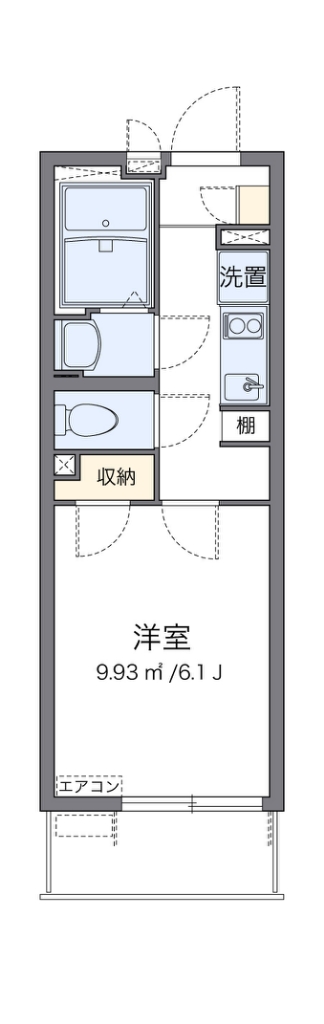 クレイノオーシャンパル 間取り