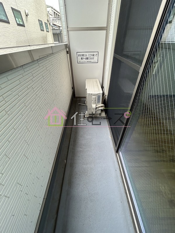 ウッディ天下茶屋 ベランダ