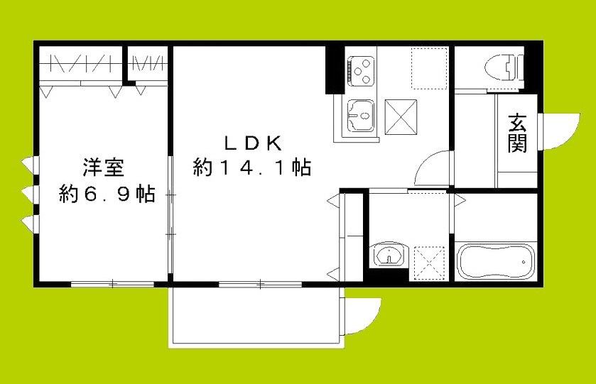 源ハイツ 間取り