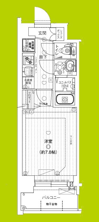 ソルテラス大阪BAY STATION SIDE 間取り