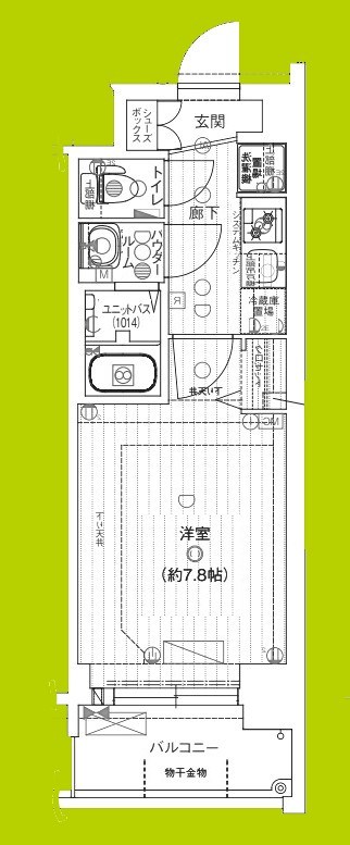 ソルテラス大阪BAY STATION SIDE 間取り