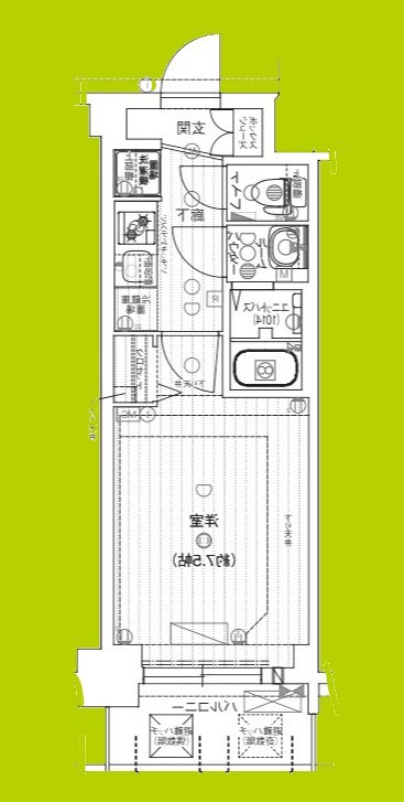 ソルテラス大阪BAY STATION SIDE 間取り