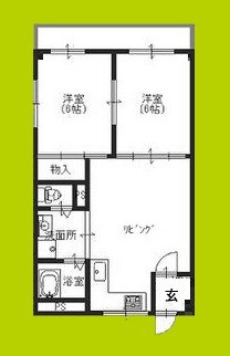 玉出プラザⅠ 間取り