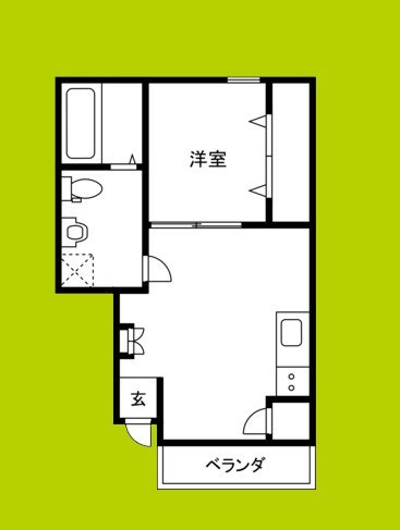 アクアコート玉出 間取り