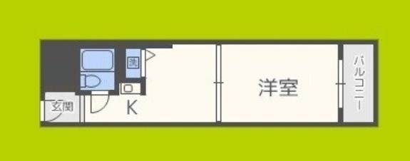 松屋町グランドハイツ 間取り