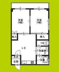 玉出プラザⅠ 間取り