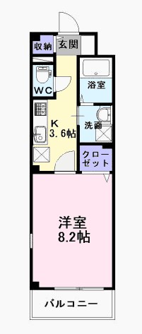 ユーヴェＳⅢ 間取り