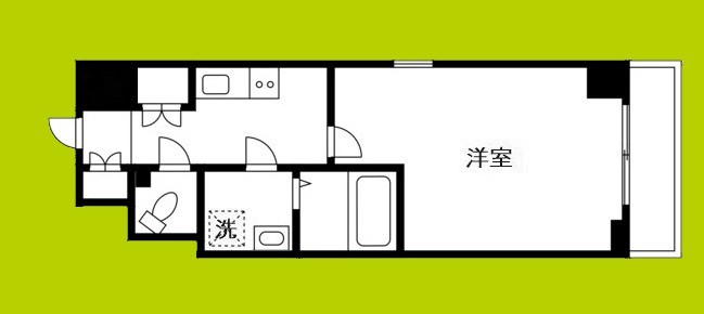 レジデンス野田阪神 間取り