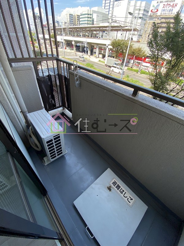 レジデンス野田阪神 ベランダ