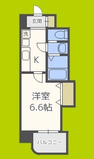 サムティ大阪CITY WEST 間取り