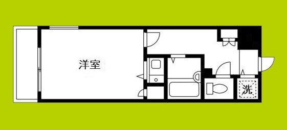 リーガル天神橋 間取り