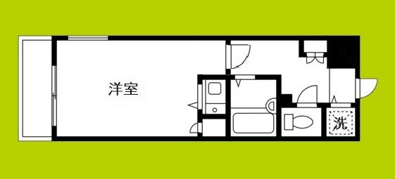 リーガル天神橋 間取り図