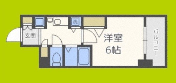 プレサンス梅田フロンティア 間取り