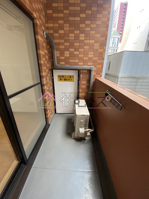 プレサンス梅田フロンティア ベランダ