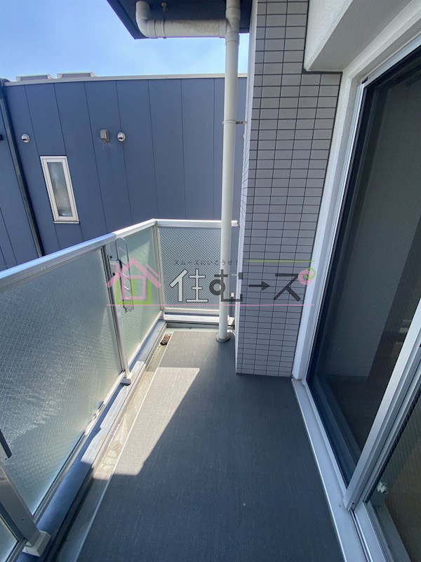 エステムコート梅田・天神橋Ⅲアヴァンテ ベランダ