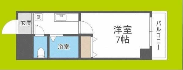 グランディール阪南町Ⅱ番館 間取り