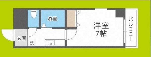 グランディール阪南町Ⅱ番館 間取り