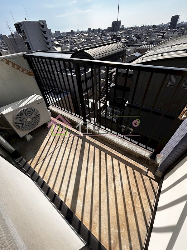 グランディール阪南町Ⅱ番館 ベランダ