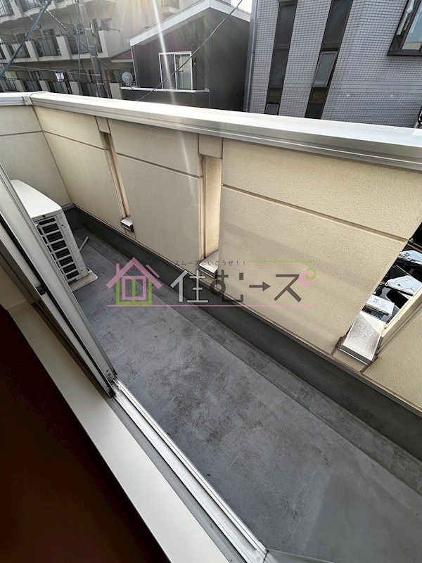 阿倍野元町戸建 ベランダ