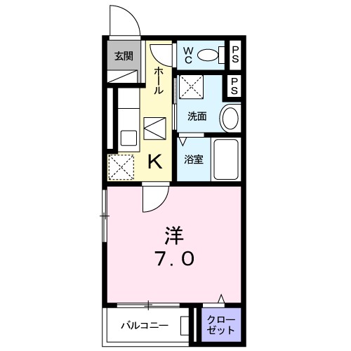 プロムナードメゾン　エヌアン 間取り