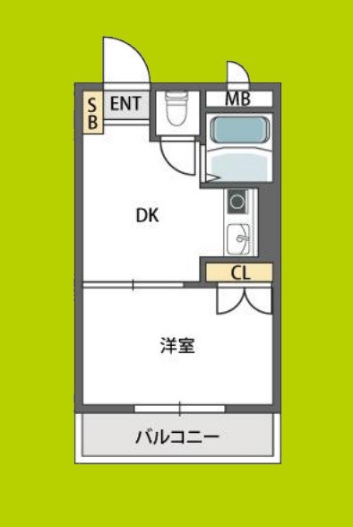 アベノ池田マンション 間取り