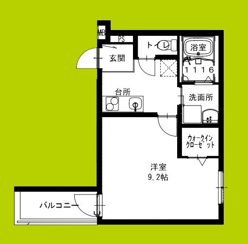 フジパレス堺中長尾Ⅲ番館 間取り