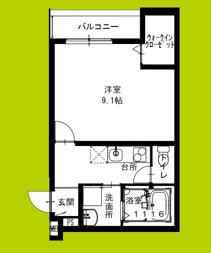 フジパレス堺中長尾Ⅲ番館 間取り