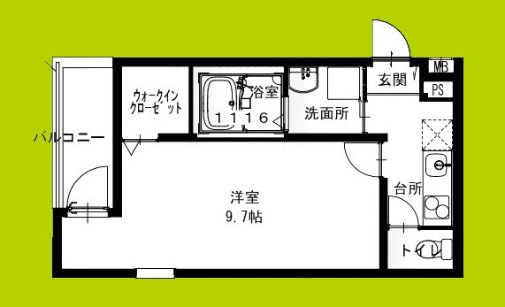 フジパレス堺中長尾Ⅲ番館 間取り