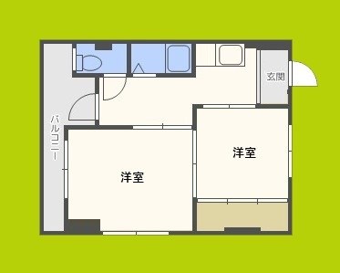マンション楠木 間取り
