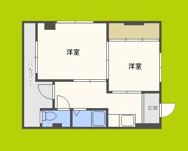 マンション楠木 間取り