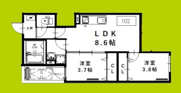 D porta pace 間取り