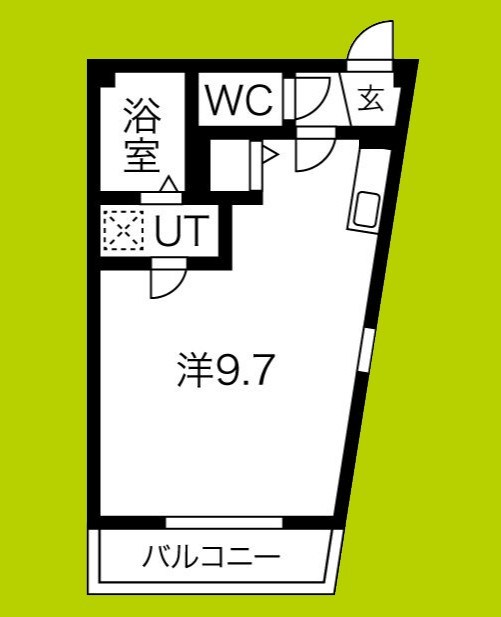ALEGRIA天王寺東 間取り