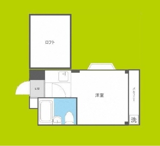 シティパレス21駒川中野 間取り