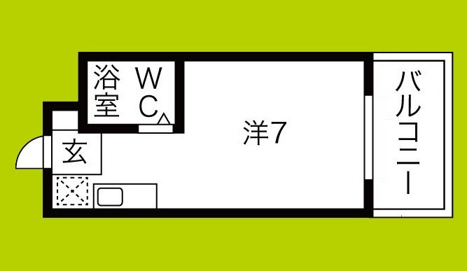 シティホームズ針中野P2 間取り